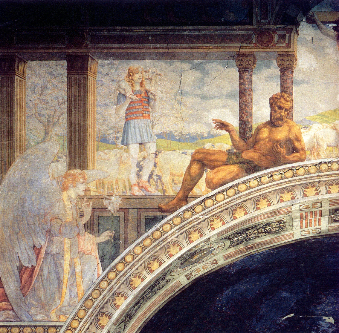 La caduta e la redenzione dell'uomo - Quintodecimo, lato sinistro